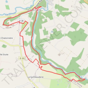 Itinéraire Rando La Grande Lande, distance, dénivelé, altitude, carte, profil, trace GPS