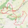 Itinéraire track, distance, dénivelé, altitude, carte, profil, trace GPS