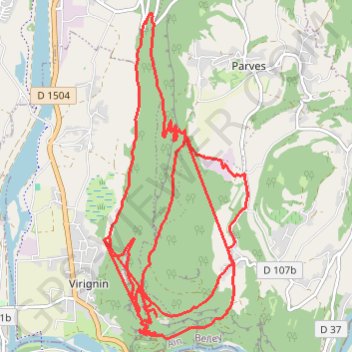 Itinéraire Fort les bancs, distance, dénivelé, altitude, carte, profil, trace GPS