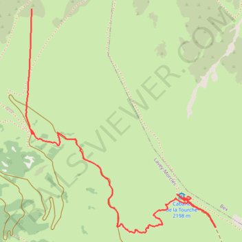 Itinéraire montee_a_la_tourche, distance, dénivelé, altitude, carte, profil, trace GPS