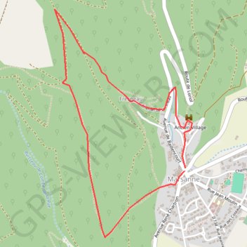 Itinéraire La combe de Fresneau et le bourg Féodal, distance, dénivelé, altitude, carte, profil, trace GPS