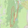 Itinéraire Skating Allières, distance, dénivelé, altitude, carte, profil, trace GPS