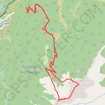 Itinéraire Bocca palmento, distance, dénivelé, altitude, carte, profil, trace GPS