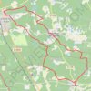 Itinéraire La Ferté-Saint-Anbin - Vouzon, distance, dénivelé, altitude, carte, profil, trace GPS