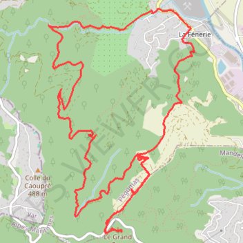 Itinéraire Randonnée du 05/02/2021 à 15:26, distance, dénivelé, altitude, carte, profil, trace GPS