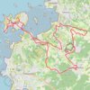 Itinéraire Pleumeur Bodou à vélo à assistance électrique, distance, dénivelé, altitude, carte, profil, trace GPS