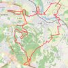 Itinéraire 16-425, distance, dénivelé, altitude, carte, profil, trace GPS