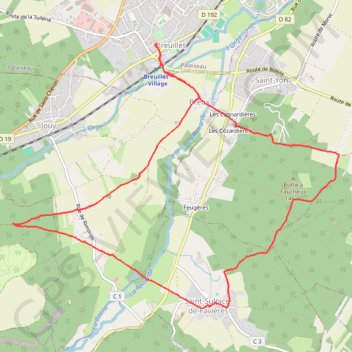 Itinéraire La porte des Bourdeaux, distance, dénivelé, altitude, carte, profil, trace GPS