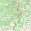 Itinéraire T23.1-Saint-Preuil à La Roche, distance, dénivelé, altitude, carte, profil, trace GPS