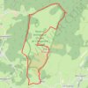 Itinéraire MD - ValadonChaussitre, distance, dénivelé, altitude, carte, profil, trace GPS