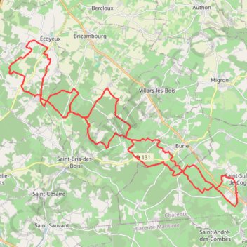 Itinéraire 2021-07-01-08-55-29, distance, dénivelé, altitude, carte, profil, trace GPS