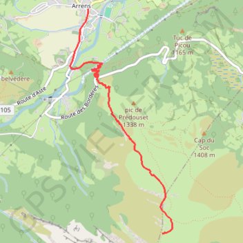 Itinéraire [Itinéraire] KMV - L'Omi d'Agut, distance, dénivelé, altitude, carte, profil, trace GPS