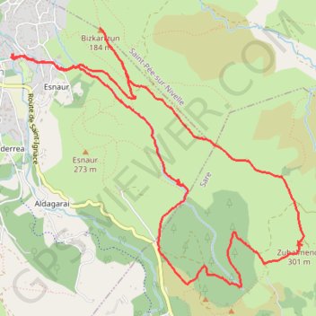 Itinéraire 22/02/2022 10:53:53, distance, dénivelé, altitude, carte, profil, trace GPS