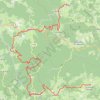 Itinéraire GTM / Anost - La Grande Verrière, distance, dénivelé, altitude, carte, profil, trace GPS