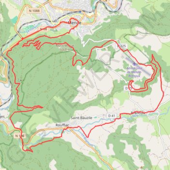 Itinéraire Lozérienne VTT 2024 - Dimanche | Formule Rando-18727162, distance, dénivelé, altitude, carte, profil, trace GPS