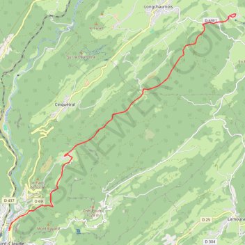 Itinéraire Rando jura, distance, dénivelé, altitude, carte, profil, trace GPS