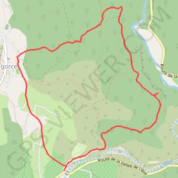 Itinéraire Arche de l'Ibie, distance, dénivelé, altitude, carte, profil, trace GPS