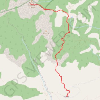 Itinéraire Bergeries Biltaza, distance, dénivelé, altitude, carte, profil, trace GPS