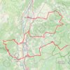 Itinéraire Montélimar - Nyons : Entre Drôme Provençale et Gorges de l'Ardèche, distance, dénivelé, altitude, carte, profil, trace GPS