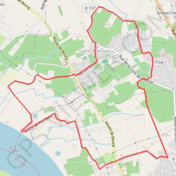 Itinéraire Port Neuf, distance, dénivelé, altitude, carte, profil, trace GPS