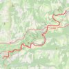 Itinéraire De Baume-les-Dames à l'Isle-sur-le-Doubs, distance, dénivelé, altitude, carte, profil, trace GPS