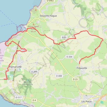 Itinéraire Parcours Equestre après midi, distance, dénivelé, altitude, carte, profil, trace GPS