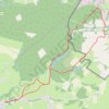 Itinéraire Circuit des Gabelous, distance, dénivelé, altitude, carte, profil, trace GPS