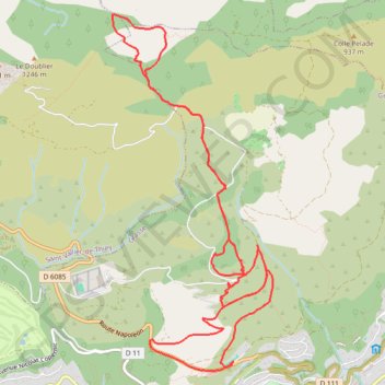 Itinéraire Bois de la Marbrière., distance, dénivelé, altitude, carte, profil, trace GPS