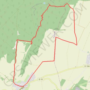 Itinéraire Grottes des Cèlerons, distance, dénivelé, altitude, carte, profil, trace GPS