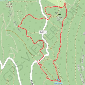 Itinéraire 8 La plaine d'Herbouilly, distance, dénivelé, altitude, carte, profil, trace GPS