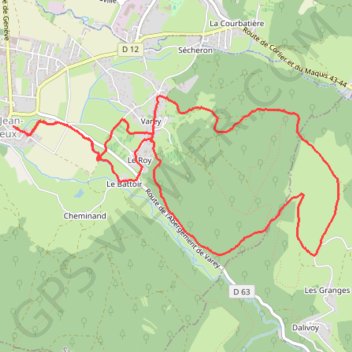 Itinéraire Parcours du 25/01/2022 16h42, distance, dénivelé, altitude, carte, profil, trace GPS