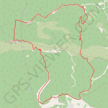 Itinéraire Lauris Combe de Sautadou, distance, dénivelé, altitude, carte, profil, trace GPS