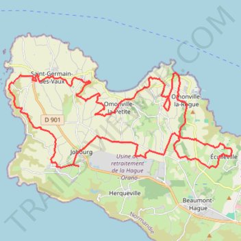 Itinéraire VTT 40km, distance, dénivelé, altitude, carte, profil, trace GPS