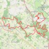 Itinéraire VTT St Porchaire, distance, dénivelé, altitude, carte, profil, trace GPS