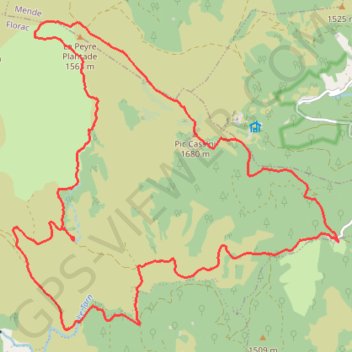 Itinéraire Sources du Tarn - Pont du Tarn, distance, dénivelé, altitude, carte, profil, trace GPS