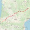 Itinéraire CAMINO DE LE PUY-VIA PODIENSIS, distance, dénivelé, altitude, carte, profil, trace GPS