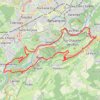 Itinéraire Chemins du Sud de Besançon, distance, dénivelé, altitude, carte, profil, trace GPS
