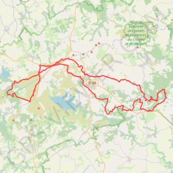 Itinéraire Les roc'h des monts d'Arrée, distance, dénivelé, altitude, carte, profil, trace GPS
