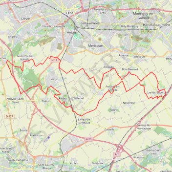 Itinéraire Randonnée Izel 2025-19039387, distance, dénivelé, altitude, carte, profil, trace GPS