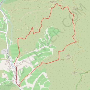 Itinéraire Boucle autour du Dolmen de Gaoutabry, distance, dénivelé, altitude, carte, profil, trace GPS