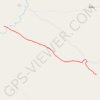 Itinéraire Waypoints_25-DEC-21, distance, dénivelé, altitude, carte, profil, trace GPS