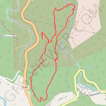 Itinéraire La Motte - La Darboussière, distance, dénivelé, altitude, carte, profil, trace GPS