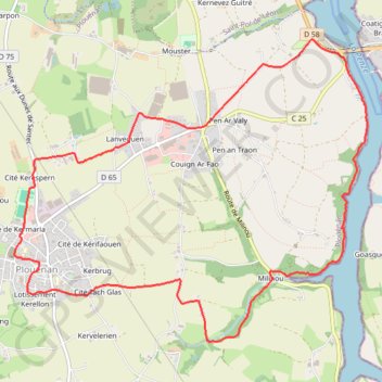 Itinéraire Enregistrement du 17/11/2024, distance, dénivelé, altitude, carte, profil, trace GPS