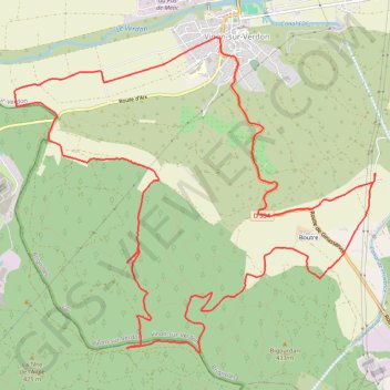 Itinéraire Château Neuf - Vinon-sur-Verdon, distance, dénivelé, altitude, carte, profil, trace GPS