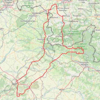 Itinéraire lac-ailette--lac-vieilles-forges, distance, dénivelé, altitude, carte, profil, trace GPS