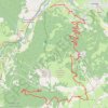 Itinéraire 10-OCT-21 15:54:34, distance, dénivelé, altitude, carte, profil, trace GPS