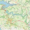 Itinéraire Châteaulin - Ménez-Hom - Landévennec, distance, dénivelé, altitude, carte, profil, trace GPS