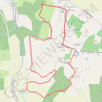 Itinéraire Saint-Sauveur de Meilhan, porte de la Gironde - Pays Val de Garonne - Gascogne, distance, dénivelé, altitude, carte, profil, trace GPS
