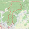 Itinéraire Randonnée de Piolenc au bois d'Uchaux, distance, dénivelé, altitude, carte, profil, trace GPS