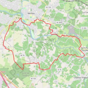 Itinéraire Rando des boudins, distance, dénivelé, altitude, carte, profil, trace GPS